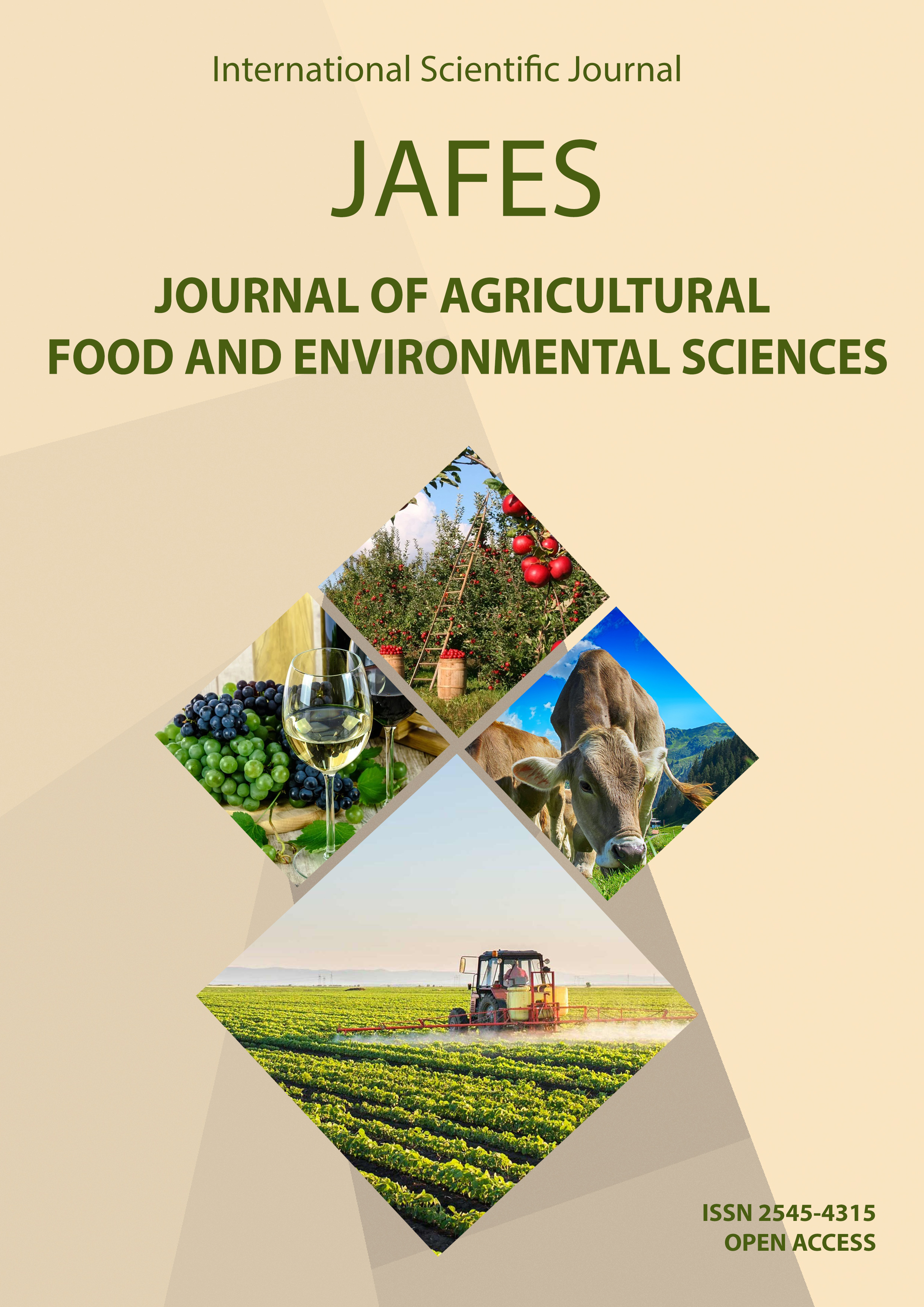 					Прегледај Том. 80 Бр. 1 (2026): Journal of Agricultural, Food and Environmental Sciences, JAFES
				